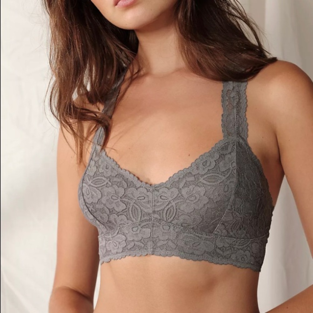 FREE PEOPLE Galloon Lace Racerback Bralette - Picture 3 of 8